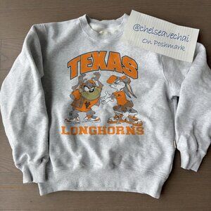 Vintage NCAA Texas Longhorns Looney Tunes Sweatshirt, University of Texas Shirt